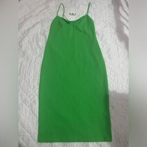 Emerald Green Slip Dress – Zara